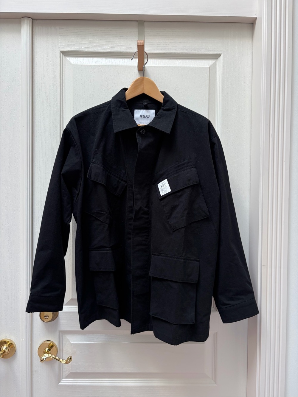 WTAPS Black Military Field Jacket